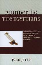 Plundering the Egyptians