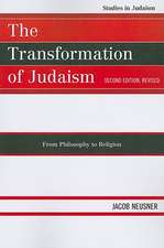 The Transformation of Judaism