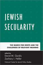 Jewish Secularity