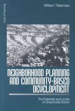 Neighborhood Planning and Community-Based Development