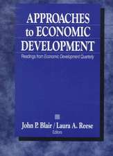 Approaches to Economic Development: Readings From Economic Development Quarterly