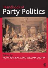 Handbook of Party Politics