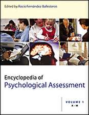 Encyclopedia of Psychological Assessment