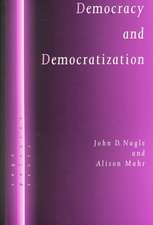 Democracy and Democratization