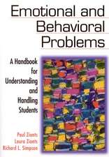 Emotional and Behavioral Problems: A Handbook for Understanding and Handling Students