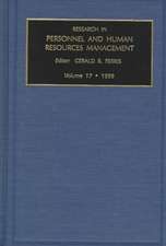 Research in Personnel and Human Resources Management