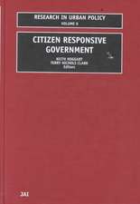 Citizen Responsive Government