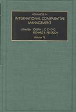 Advances in International Comparative Management