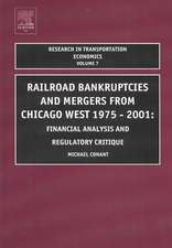 Railroad Bankruptcies and Mergers from Chicago West: 1975-2001: Financial Analysis and Regulatory Critique