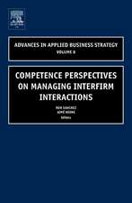 Competence Perspectives on Managing Interfirm Interactions