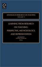 Learning from Research on Teaching – Perspective, Methodology, and Representation