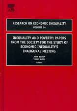 Inequality and Poverty – Papers from the Society for the Study of Economic Inequality`s Inaugural Meeting