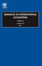 Advances in International Accounting