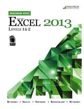 Benchmark Series: Microsoft¿ Excel 2013 Levels 1 and 2