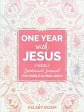 One Year with Jesus – A Weekly Devotional Journal for Middle School Girls