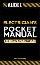 Audel Electrician′s Pocket Manual – All New 2e