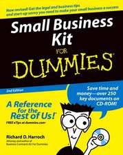 Small Business Kit for Dummies 2e