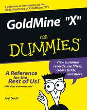 GoldMine 8 For Dummies