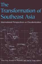 The Transformation of Southeast Asia