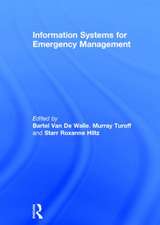 Information Systems for Emergency Management