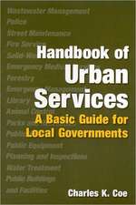 Handbook of Urban Services: Basic Guide for Local Governments