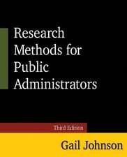 Research Methods for Public Administrators: Third Edition