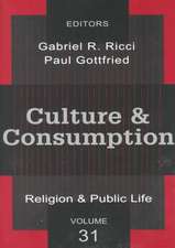 Culture and Consumption