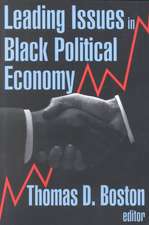 Leading Issues in Black Political Economy