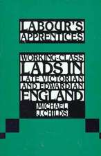 Labour's Apprentices: Working-Class Lads in Late Victorian and Edwardian England