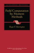 Field Computation by Moment Methods