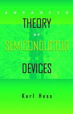 Advanced Theory Semiconductor Devices