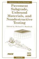 Pavement Subgrade Unbound Materials and Nondestructive Testing: 