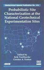 Probabilistic Site Characterization at the National Geotechnical Experimentation Sites