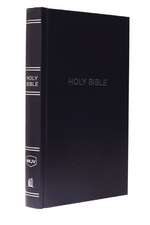 NKJV, Pew Bible, Hardcover, Blue, Red Letter, Comfort Print