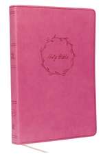 KJV Holy Bible: Thinline, Pink Leathersoft, Red Letter, Comfort Print: King James Version