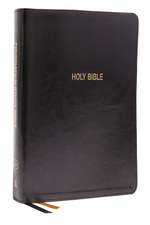 KJV, Foundation Study Bible, Large Print, Leathersoft, Black, Red Letter, Comfort Print