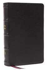 KJV Large Print Single-Column Bible, Personal Size with End-of-Verse Cross References, Black Genuine Leather, Red Letter, Comfort Print (Thumb Indexed): King James Version: Holy Bible, King James Version