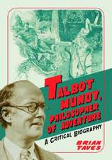 Talbot Mundy Philosopher of Adventure: 