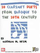 20 Clarinet Duets from Baroque to the 20th Century