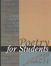 Poetry for Students 11