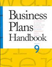 Business Plans Handbook