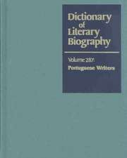 Dictionary of Literary Biography: Portuguese Writers