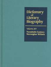 Dictionary of Literary Biography: Twentieth-Century Norwegian Writers