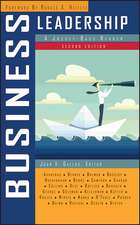 Business Leadership – A Jossey–Bass Reader 2e