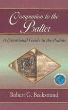 Companion to the Psalter: A Devotional Guide to the Psalms