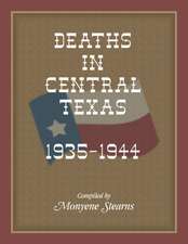 Deaths In Central Texas, 1935-1944