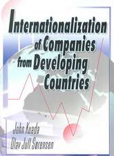 Internationalization of Companies from Developing Countries