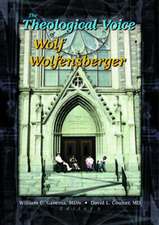 The Theological Voice of Wolf Wolfensberger