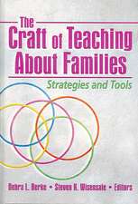 The Craft of Teaching About Families: Strategies and Tools