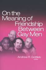 On the Meaning of Friendship Between Gay Men